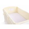 Protector de Cuna XXL My Sweet Baby - Hearts Cream