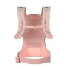 Portabebés Hoody Fly knit Rosa Kikkaboo - Comodidad y Estilo - imagen 2