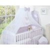 Protectores de Cuna My Sweet Baby – Corazones y Flores Rosa - imagen 3