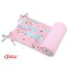 Protector de Cuna Universal My Sweet Baby - Moons Pink - imagen 2
