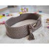 Moisés Boho para Muñecas My Sweet Baby - Diseño Natural y Artesanal