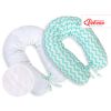Almohada de Embarazo y Lactancia My Sweet Baby Chevron Mint - imagen 2