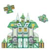 Bloques Magnéticos Espaciales Estación Espacial 4D 66pcs