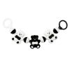 Sonajero para Cochecito Akuku - A0468 en Negro y Blanco