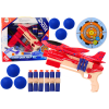 Set de Lanzador de Aviones y Dardos Foam 5 en 1