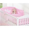 Juego de Cuna 3 piezas My Sweet Baby - Corazones Colgantes Rosa - imagen 2