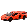 Coche Deportivo RC 1:12 Naranja con Puertas Abiertas