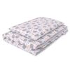 Juego de Ropa de Cuna My Sweet Baby 2 Piezas Hedgehogs Grey