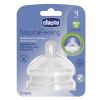 Biberón Chicco Natural Feeling Silicona 3-Flujos 4+ - imagen 2