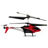 Helicóptero teledirigido Syma S5H rojo en vuelo con mando 2.4 GHz