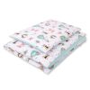 Juego de Ropa de Cuna My Sweet Baby - 2 Piezas Zorro Beige/Menta