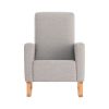 Sillon De Lactancia Liso E Gris 70x70x104 Cm - Cambrass - imagen 2