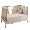 Jgo 2 Pcs.f.nordica Cuna 60 Rustic Rosa 100x140x3 Cm - Cambrass