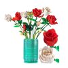 Rosas en un jarrón - Set de bloques de construcción 1022 piezas