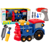 Locomotora de dibujos animados DIY azul marino