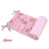 Protector de Cuna Universal My Sweet Baby - Búhos Rosa - imagen 2