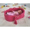 Moisés para Muñecas Boho My Sweet Baby - Fucsia - imagen 3