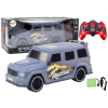 Coche de Control Remoto con Dinosaurio, Escala 1:10, Gris