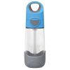 4448 TRITAN BOTTLE WITH STRAW 450ML BLUE SLATE BB00444