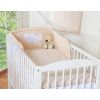 Protector de Cuna My Sweet Baby Universal Hearts Beige - imagen 2