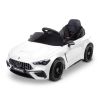 Coche eléctrico infantil Mercedes-Benz AMG CLE53 Toyz en color blanco