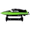 Barco de motor teledirigido verde R/C 2.4G 20-25km/h