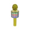 Micrófono Inalámbrico USB Altavoz Karaoke WS-858 Dorado