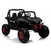 Jeep XMX603 Lean Cars negro con tablero iluminado, vista frontal
