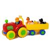 Tractor con remolque y animales para bebés