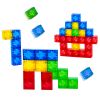 Bloques de construcción magnéticos, coloridos y seguros para niños.