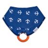 Babero Bandana con Mordedor Dr brown`s - Anclas - imagen 2