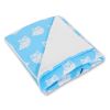Manta Doble Cara para Silla de Coche My Sweet Baby - Búhos Azules - imagen 2