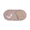 Pack colchoneta para capazo Cambrass Taylor rosa, confeccionado en 100% algodón y tejido vichy. Medidas 35x75x1 cm, suave y coordinado.

