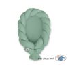 Braided Baby Nest 2 In 1 - Pastel Green