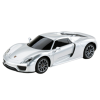 Coche Deportivo RC 1:24 Control Remoto Porsche 918 Spyder Plata