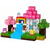Bloques de construcción magnéticos de Lean Toys en colores vibrantes.