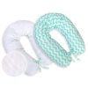 Almohada de Embarazo y Lactancia My Sweet Baby Chevron Mint