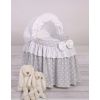 Cuna de Mimbre para Muñecas Laura Gris My Sweet Baby - imagen 3