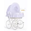 Moisés de mimbre blanco My Sweet Baby con capota ajustable