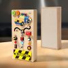 Tablero Manipulativo Educativo de Madera con Luces LED - imagen 3