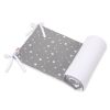 Protector de Cuna Universal My Sweet Baby - Estrellas Mini Blancas