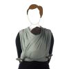 Portabebés Babylonia BB-slen gris con diseño ergonómico.