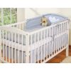 Protector de Cuna My Sweet Baby - Corazones en Gris