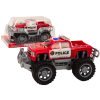 Coche de Policía Pickup Rojo Off-Road