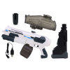 Rifle de Agua Automático M416 Blanco Sin Cable