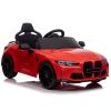 Coche Eléctrico BMW M4 Rojo Lean Cars para Niños