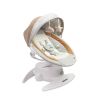 Silla mecedora Caretero OPTI Brown con diseño moderno