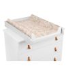 Cambiador suave de PVC Kikkaboo Secret Garden Beige 50x70cm - imagen 3