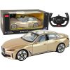 Coche de Control Remoto BMW i4 Rastar Dorado 1:14