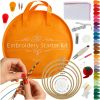 Kit de bordado Maaleo con hilos de 100 colores